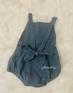 Sleeveless Maroon Romper